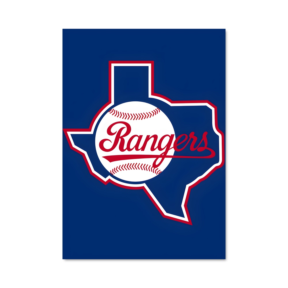 Poster Texas Pride – affiche Baseball